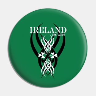 Ireland Rugby 6 Nations Championship Celtic Tattoo Logo Pin