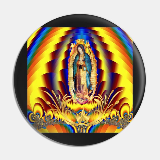 Our Lady of Guadalupe Virgin Mary New Zerape  03 Pin by hispanicworld