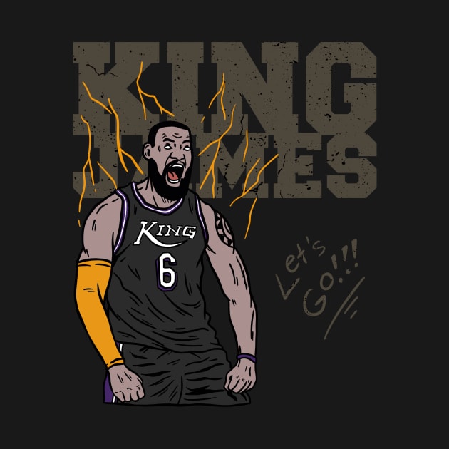 KING JAMES 6 by Tee Trends