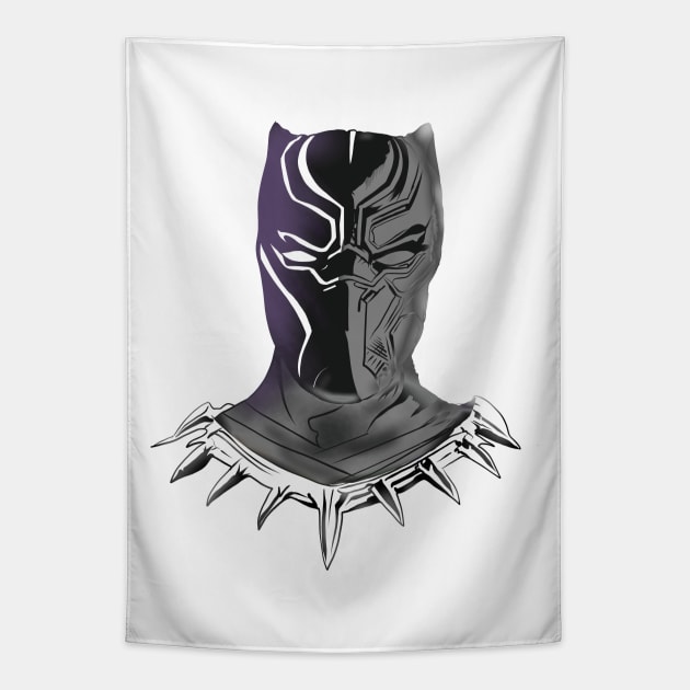 Black Panther Tapestry by Danispolez_illustrations