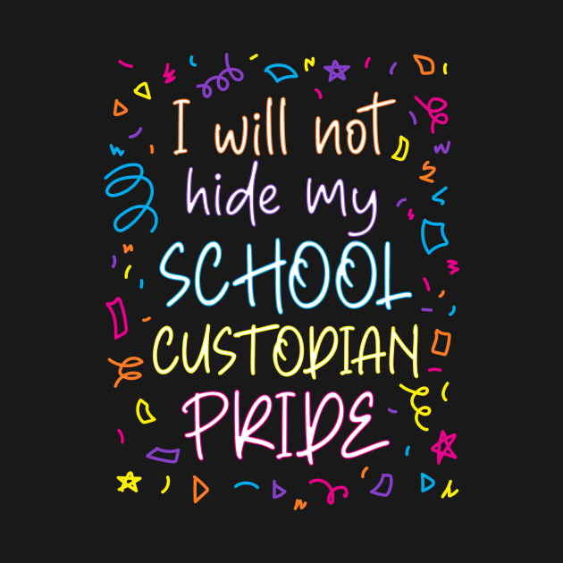 School Custodian Pride by TheBestHumorApparel