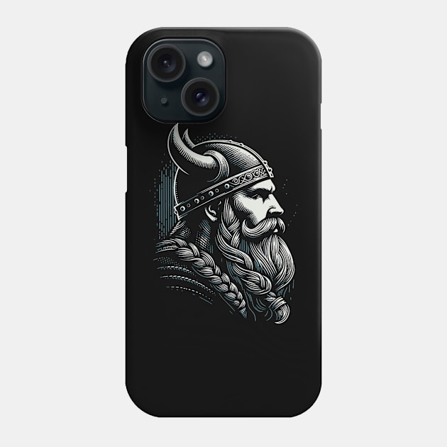 Viking warrior Phone Case by YEBYEMYETOZEN