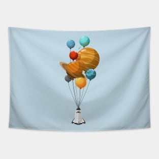 Planetary Balloons Tapestry