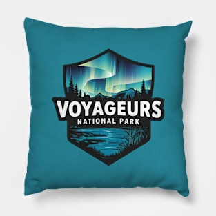 Voyageurs National Park Northern Lights Pillow