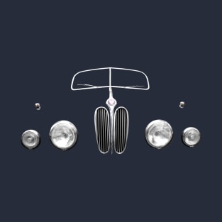 Bristol 403 1950s British classic car minimalist grille T-Shirt