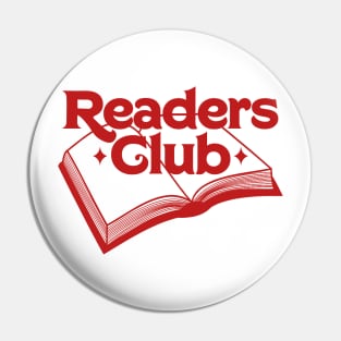 Readers club Pin