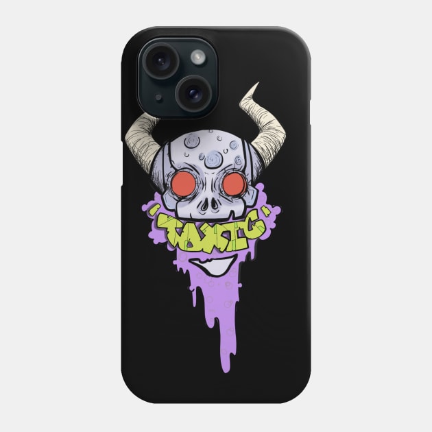 toxic press logo Phone Case by Toxicpress