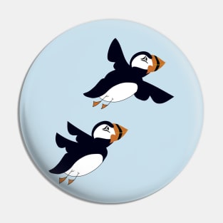 Arctic Animal - Puffins Pin