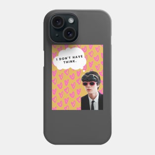 Jin- No thoughts, head empty Phone Case