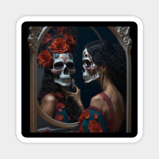 Catrina's Reflection Magnet