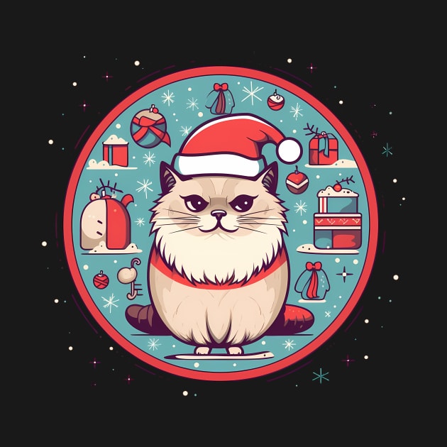 Ragdoll Cat Xmas, Love Cats by dukito