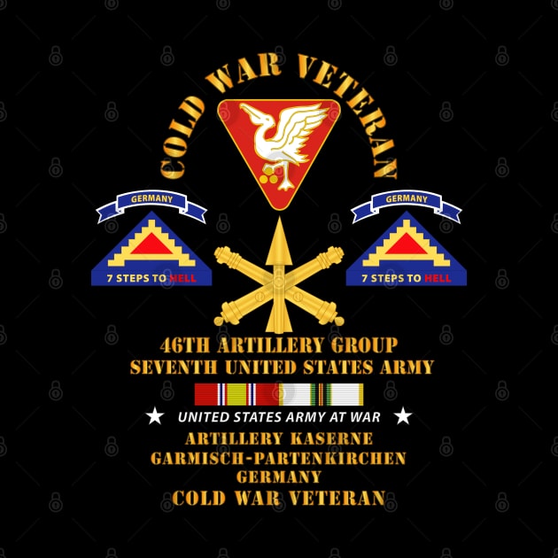 Cold War Vet - 46th Artillery Group - Germany - 7th US Army - Missle Branch w COLD SVC by twix123844