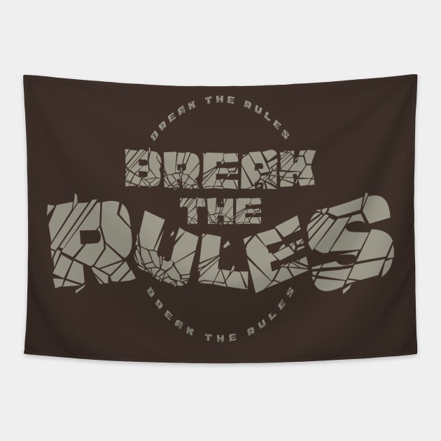 Break the rules Tapestry by sineyas