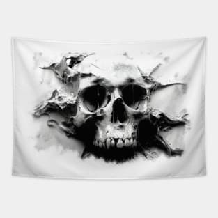 Skull Nightmare Tapestry