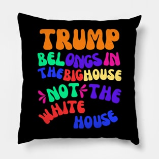 Trump for Prison 2024! Pillow