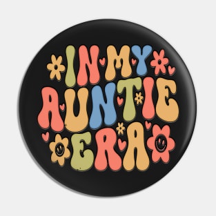 funny In my cool Aunt era groovy quotes Pin