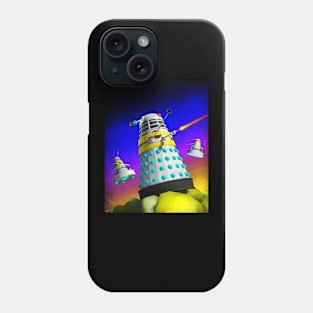 Alien World Robots 1960s Cult SF Phone Case