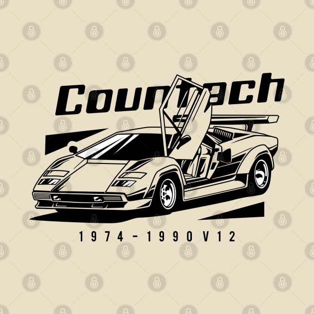 Lamborghini Countach by celengan