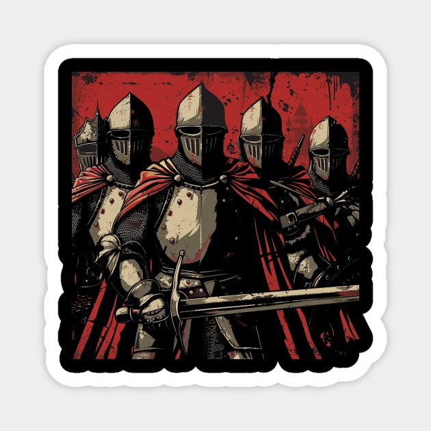 knight Magnet by rocknerd