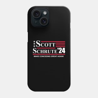 Scott Schrute 2024 - Make Conceding Great Again Phone Case