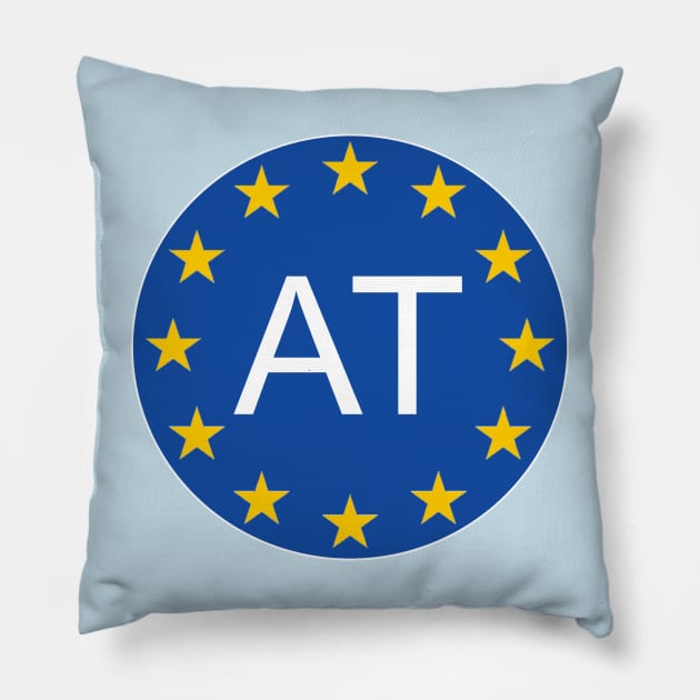 Austria Osterreich Pillow by Travellers