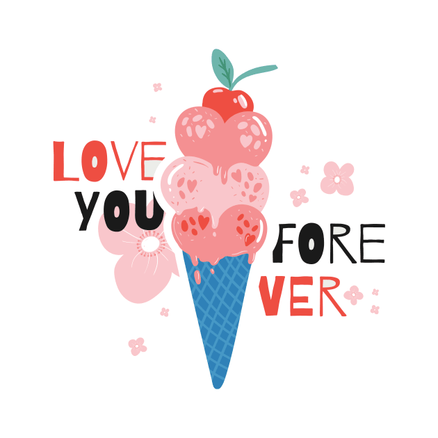 Love you forever by Tees of Joy