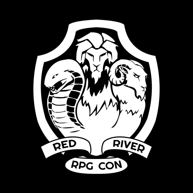 Red River RPG Con 2019 Black & White by TheLongCon