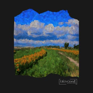 van gogh landscape T-Shirt