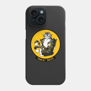 F-14 Tomcat Naces - Grunge Style Phone Case