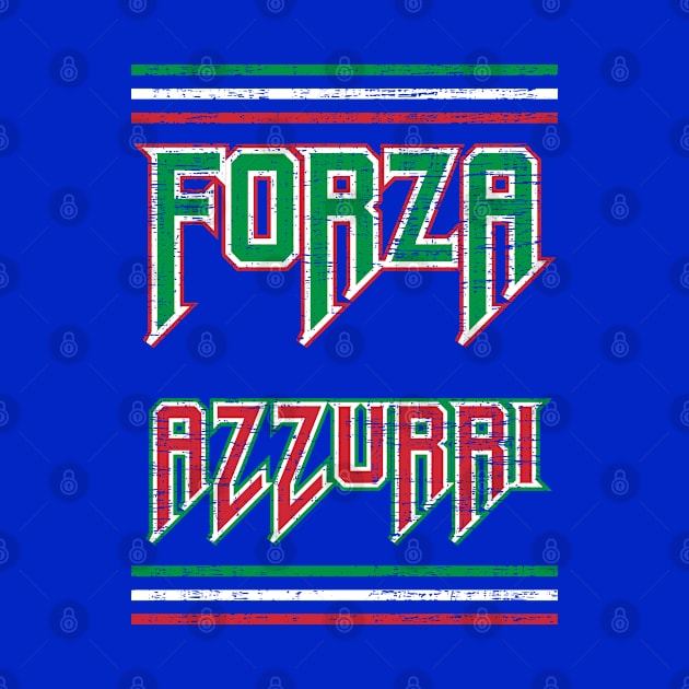 Forza Azzurri Italy Soccer by Ruffeli