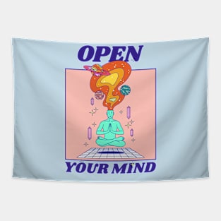 Open Your Mind Mystical Esoteric Psychedelic Tapestry