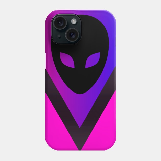 Retro alien Phone Case by SAMUEL FORMAS