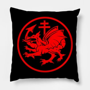 Order of the Dragon, Dracula, Vlad tepes, Vlad the Impaler Pillow