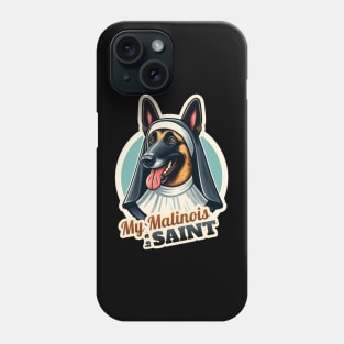 Belgian Malinois nun Phone Case