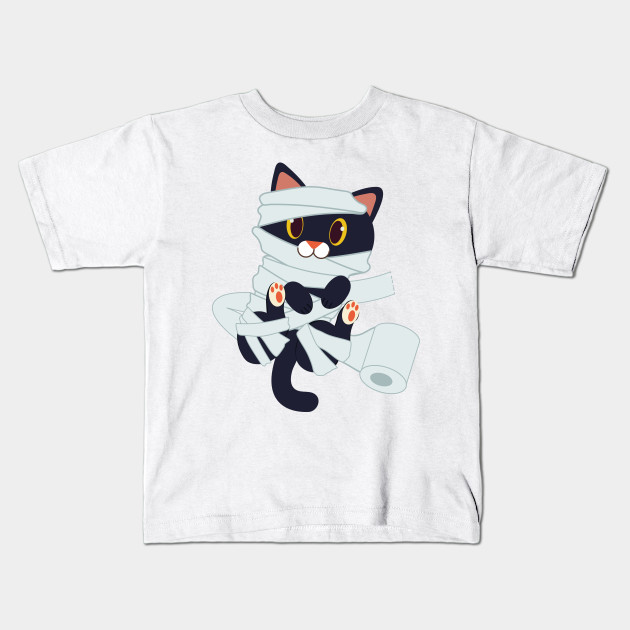 Cat Mummy Funny Cute Kitty Halloween Costume T Shirt Cat Mummy