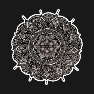 Mandala Neutral T-Shirt