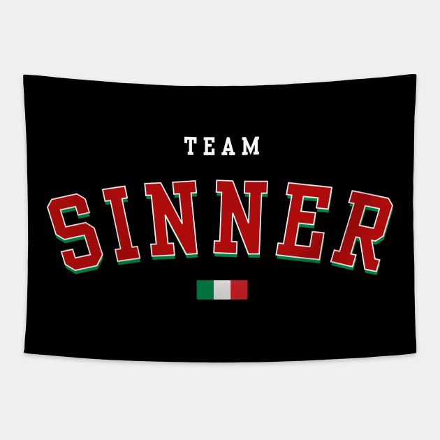 Team Sinner Tapestry by Tebird