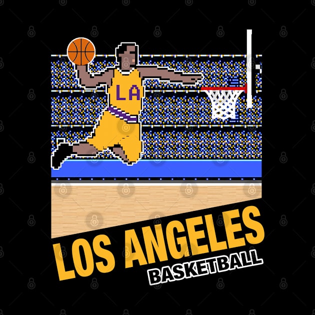 Los Angeles Basketball by MulletHappens