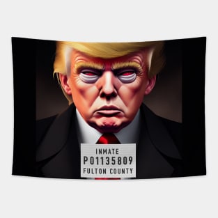 Inmate P01135809 Donald Trump Tapestry