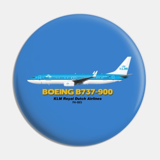 Boeing B737-900 - KLM Royal Dutch Airlines Pin