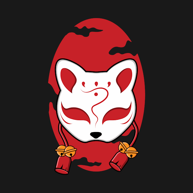 Japanese kitsune by Starkey Store