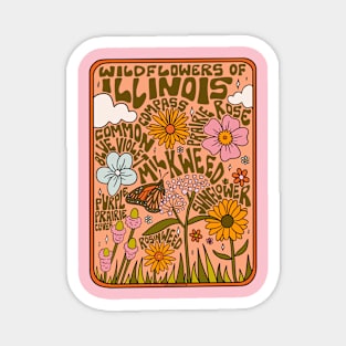Wildflowers of Illinois Magnet
