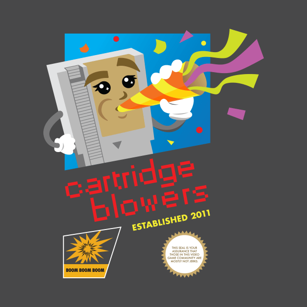 Cartridge Blowers 10th Anniversary by andyhuntdesigns