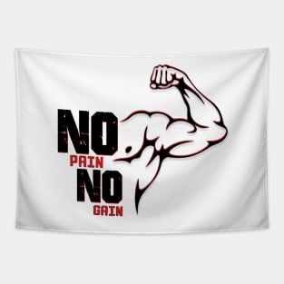 No pain No gain gym Tapestry