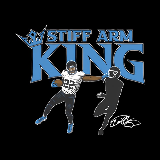 Derrick Henry Stiff Arm King by keng-dela