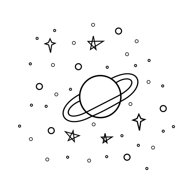 Galaxy doodle by Robyn's T shop