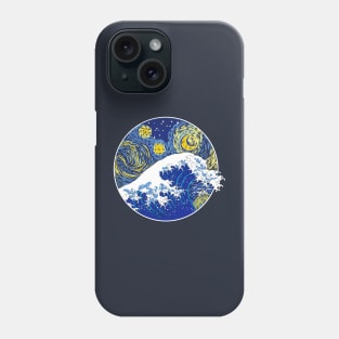 Great Starry Wave Night Phone Case