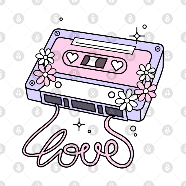 Music Lover's Cassette by TeaTimeTees