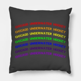 Chicago Underwater Hockey Pride Pillow