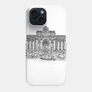 Trevi Fountain Phone Case